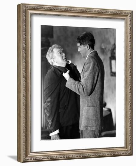 It's A Wonderful Life, Thomas Mitchell, James Stewart, 1946-null-Framed Photo