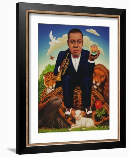 It's a Wonderful World' 2006-Frances Broomfield-Framed Giclee Print