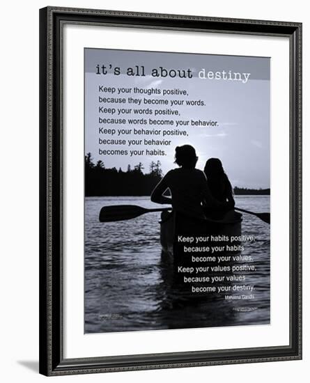 It's All About Destiny-null-Framed Art Print