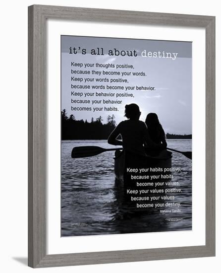 It's All About Destiny-null-Framed Art Print