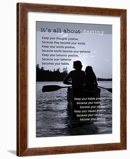 It's All About Destiny-null-Framed Art Print