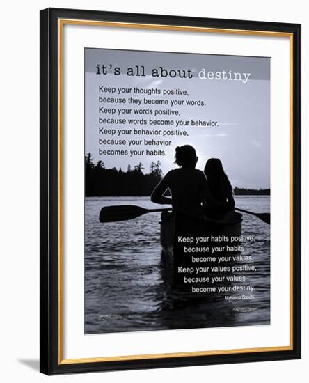 It's All About Destiny-null-Framed Art Print