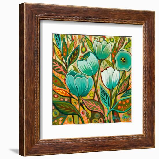 It’s All About the Leaves-Peggy Davis-Framed Art Print