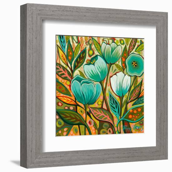 It’s All About the Leaves-Peggy Davis-Framed Art Print