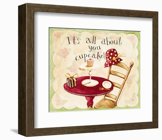 It's All About You Cupcake-Dan Dipaolo-Framed Art Print