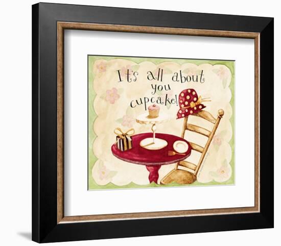 It's All About You Cupcake-Dan Dipaolo-Framed Art Print