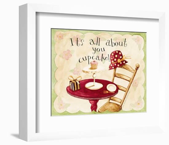 It's All About You Cupcake-Dan Dipaolo-Framed Art Print