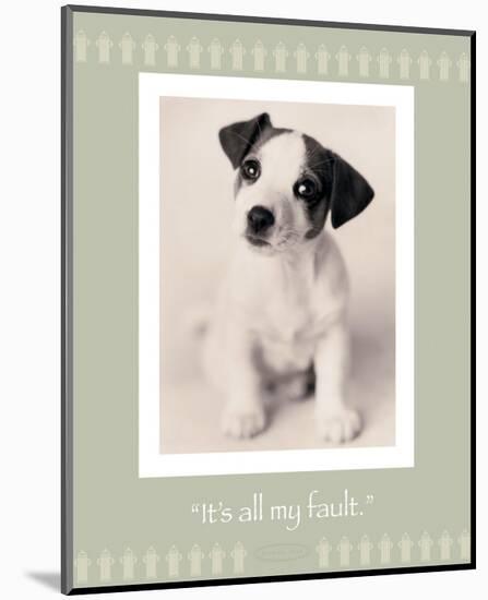 It's All My Fault-Rachael Hale-Mounted Premium Giclee Print
