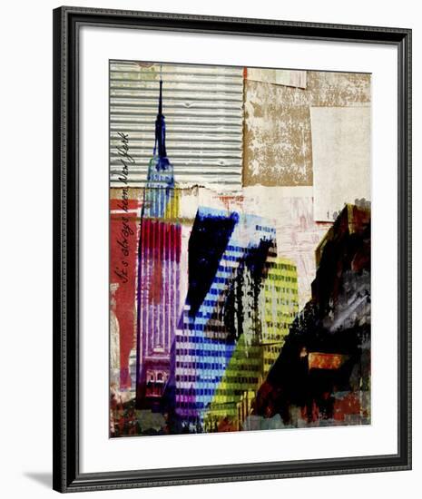 It's Always Been New York 2-null-Framed Art Print