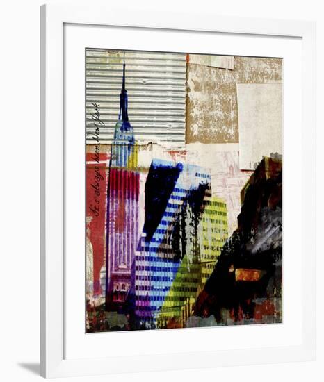 It's Always Been New York 2-null-Framed Art Print