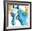 It's Cool To Be Blue-Marvin Pelkey-Framed Giclee Print