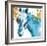 It's Cool To Be Blue-Marvin Pelkey-Framed Giclee Print