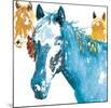 It's Cool To Be Blue-Marvin Pelkey-Mounted Giclee Print