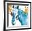 It's Cool To Be Blue-Marvin Pelkey-Framed Giclee Print