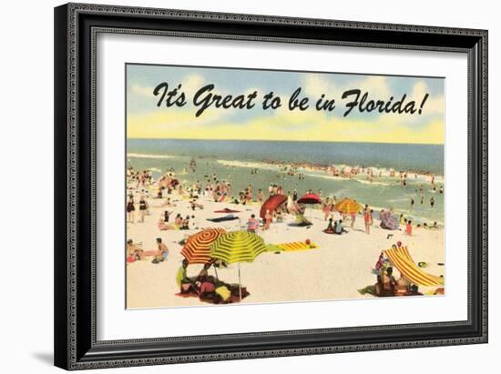 It's Great to be in Florida-null-Framed Art Print