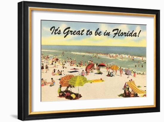 It's Great to be in Florida-null-Framed Art Print