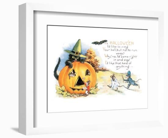 It's Halloween-null-Framed Premium Giclee Print