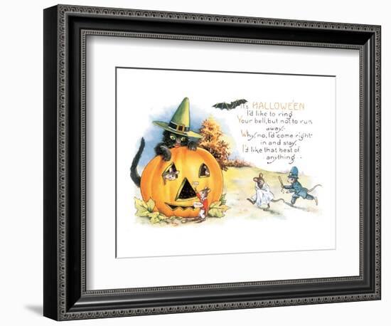 It's Halloween-null-Framed Premium Giclee Print