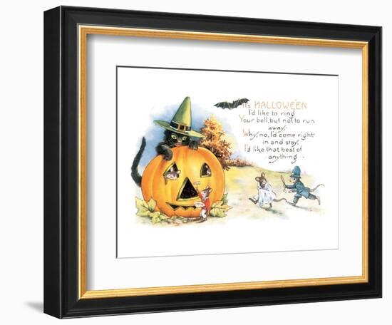 It's Halloween-null-Framed Premium Giclee Print