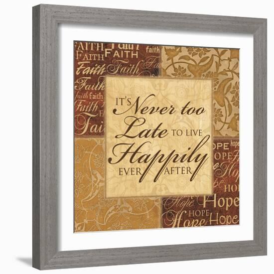 It's Never Too Late-Piper Ballantyne-Framed Art Print