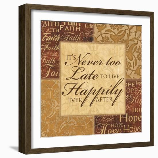 It's Never Too Late-Piper Ballantyne-Framed Art Print