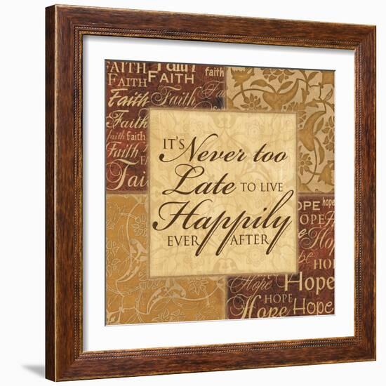 It's Never Too Late-Piper Ballantyne-Framed Art Print