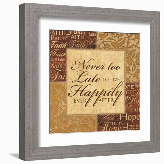 It's Never Too Late-Piper Ballantyne-Framed Art Print