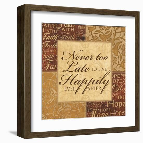 It's Never Too Late-Piper Ballantyne-Framed Art Print