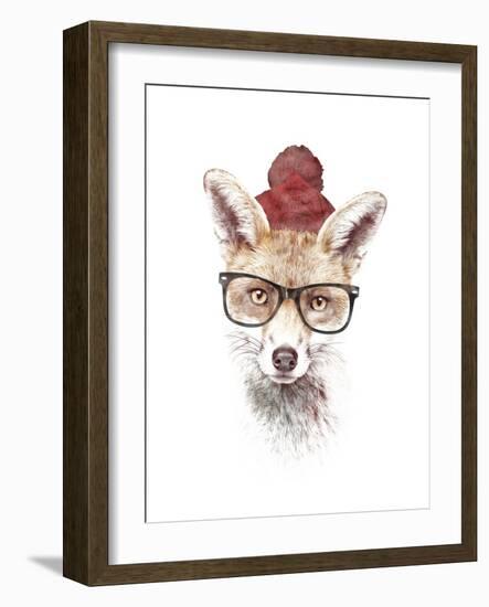 It’s Pretty Cold Outside-Robert Farkas-Framed Art Print