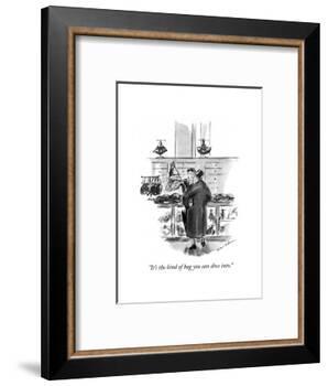 "It's the kind of bag you can dive into." - New Yorker Cartoon-Helen E. Hokinson-Framed Premium Giclee Print