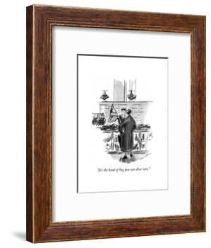 "It's the kind of bag you can dive into." - New Yorker Cartoon-Helen E. Hokinson-Framed Premium Giclee Print