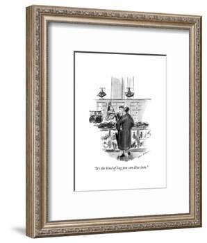 "It's the kind of bag you can dive into." - New Yorker Cartoon-Helen E. Hokinson-Framed Premium Giclee Print