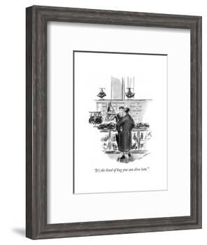 "It's the kind of bag you can dive into." - New Yorker Cartoon-Helen E. Hokinson-Framed Premium Giclee Print