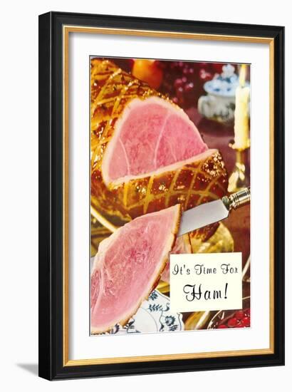 It's Time for Ham!-null-Framed Art Print