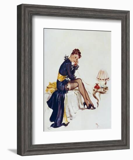 It Sounds Good to Me-David Wright-Framed Art Print