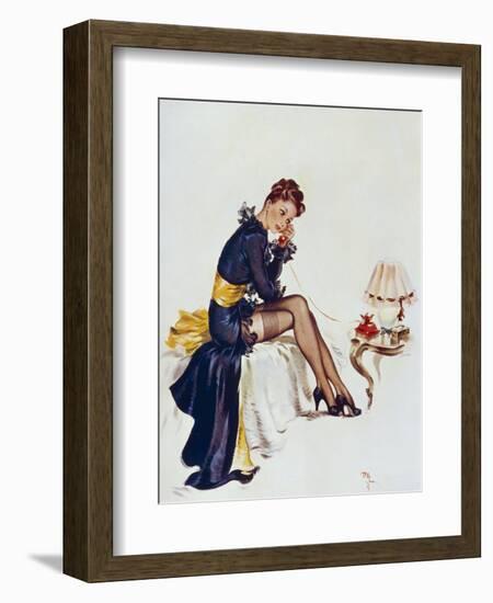 It Sounds Good to Me-David Wright-Framed Art Print