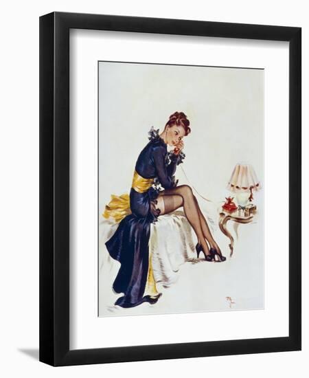 It Sounds Good to Me-David Wright-Framed Art Print