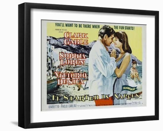 It Started In Naples, 1960-null-Framed Art Print