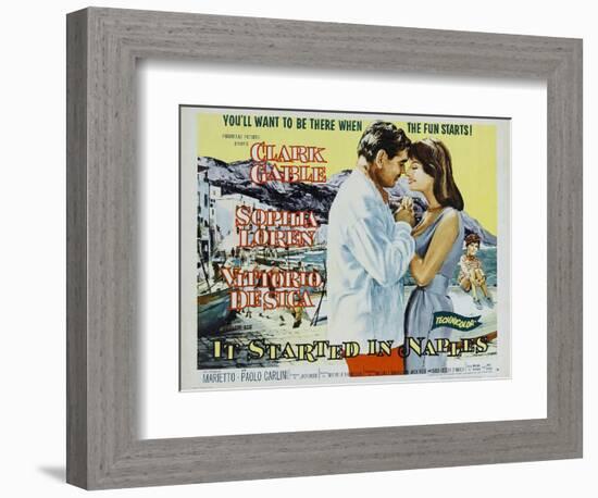 It Started In Naples, 1960-null-Framed Premium Giclee Print