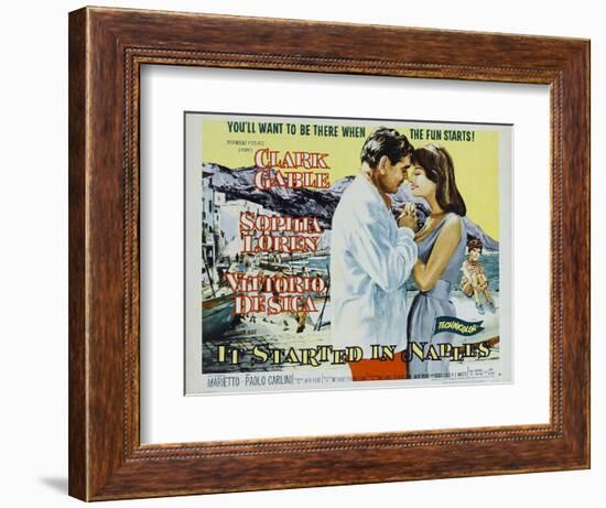 It Started In Naples, 1960-null-Framed Premium Giclee Print