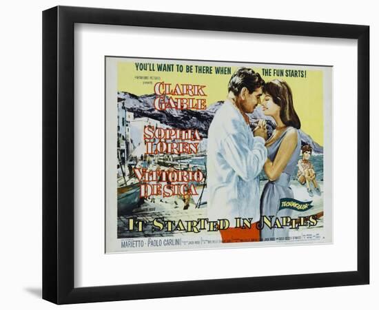 It Started In Naples, 1960-null-Framed Premium Giclee Print