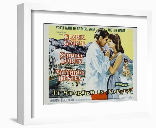 It Started In Naples, 1960-null-Framed Premium Giclee Print