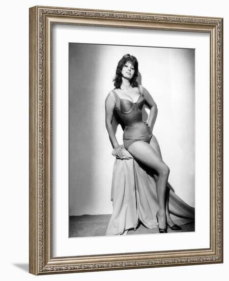 It Started in Naples, Sophia Loren, 1960-null-Framed Photo