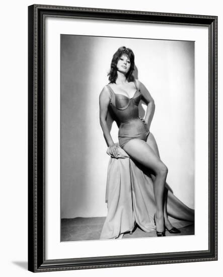 It Started in Naples, Sophia Loren, 1960--Framed Photo