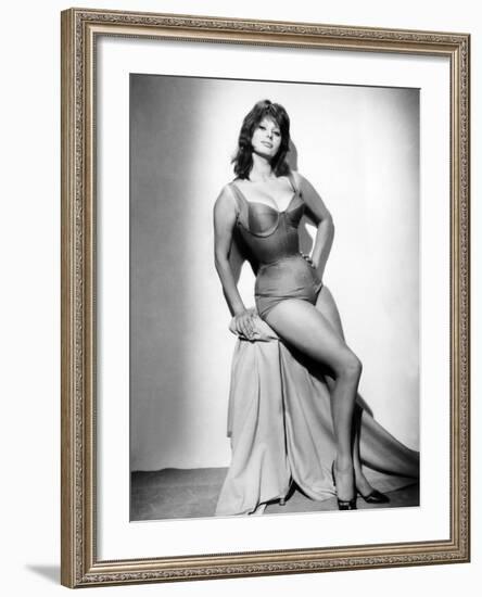 It Started in Naples, Sophia Loren, 1960-null-Framed Photo