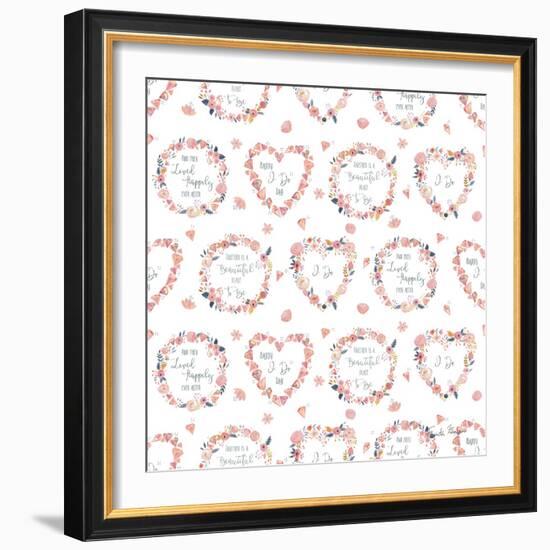 It Takes Two Step 01A-Farida Zaman-Framed Art Print