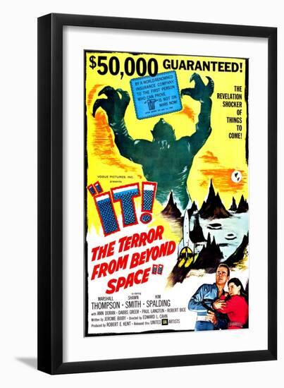 It! the Terror From Beyond Space, 1958-null-Framed Art Print