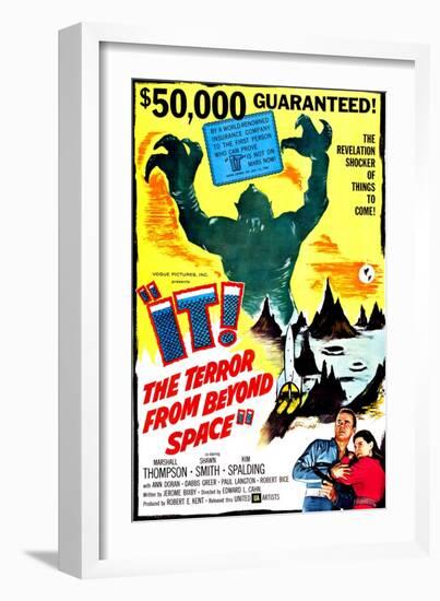 It! the Terror From Beyond Space, 1958-null-Framed Art Print