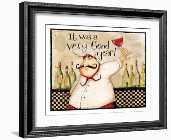 It Was A Very Good Year-Dan Dipaolo-Framed Art Print