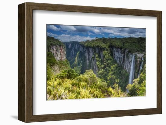 Itaimbezinho Canyon in Cambara Do Sul, Rio Grande Do Sul, Brazil-Alex Saberi-Framed Photographic Print